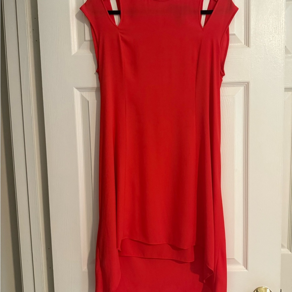 BCBGMaxAzria Scarlet High Low Dress